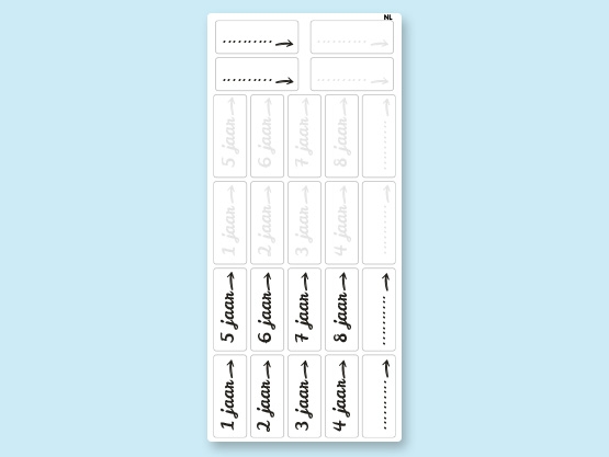 Growth chart with name