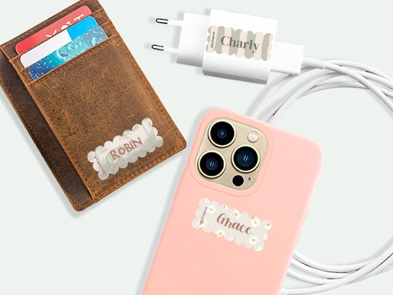 Wave Name Stickers - Design