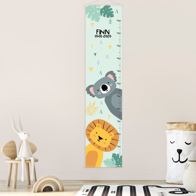 Growth chart with name
