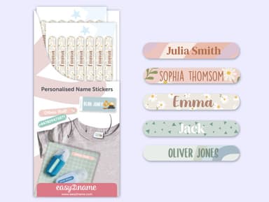 Mini Name Labels - Design