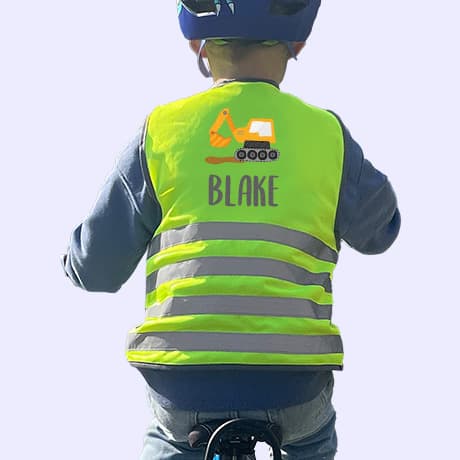Fluorescent Safety Vest Child