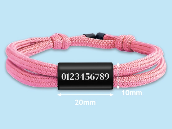 Personalised Wristband – Luxury