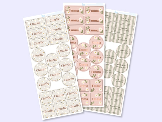 Clothing Sticker Advantage Set - Design