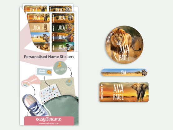 Name Sticker Value Set - Real World