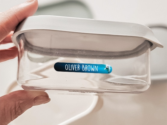 Mini Name Stickers - Real World