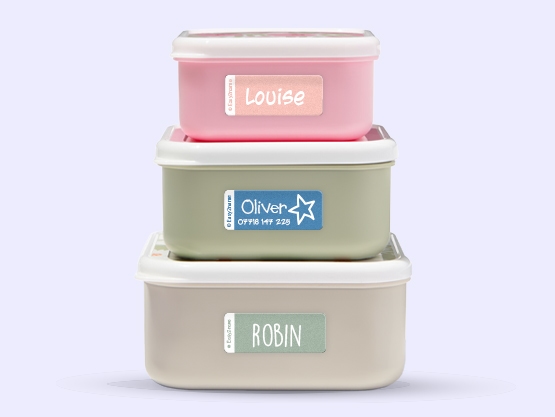 Small Name Stickers – Multicolour