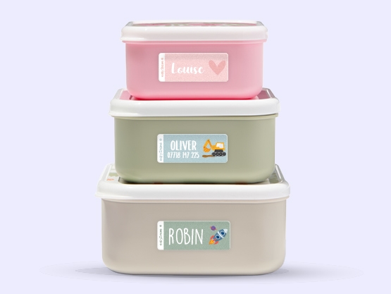 Small Name Stickers - Theme